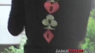Hidden camera compilation of Japanese beauties in public