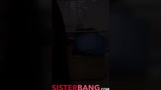 Young babe with perfect ass riding forbidden cock in POV