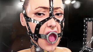 Hardcore 3D Metal Bondage Compilation