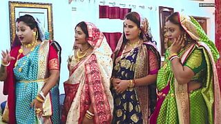 Tharki Burha step Father-in-law Fucks Four Newly Married Daughters in Law ( Hindi Audio )