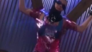 PussyCatsLatex.com - Vintage toy bondage with lesbian sub and mistress