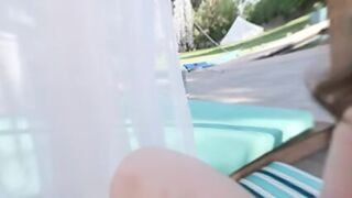 Summer Squealing Nookie By The Pool With Penelope Kay & Sonny Mc Kinley - The Butt🍑 is Smokin'